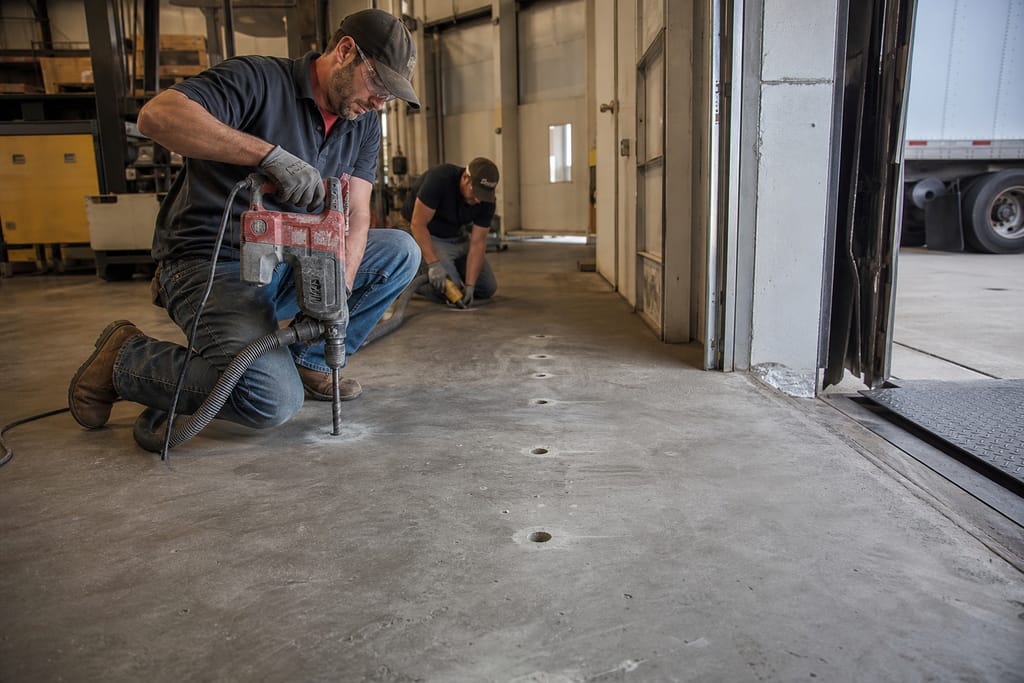 Drill access points photo